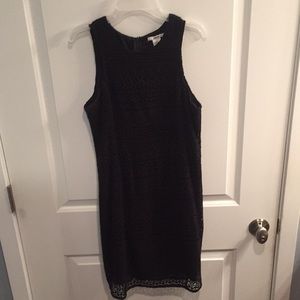 Bar III black lace dress